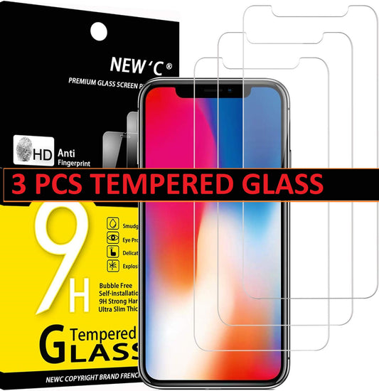 Tempered Glass Screen Protector 3 Pack for iPhone 8 (4.7') (Copy) (Copy)