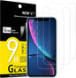 NEW'C 3 Pack Designed for iPhone 11 and iPhone XR (6.1") Screen Protector Tempered Glass,Case Friendly Scratch-proof, Bubble Free, Ultra Resistant