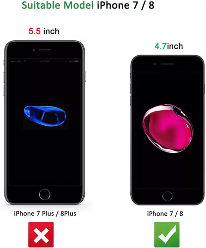 Tempered Glass Screen Protector 3 Pack for Apple iPhone SE 2022, iPhone 8 iPhone 7 (4.7')